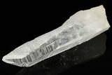 Striated Colombian Quartz Crystal - Peña Blanca Mine #189729-1